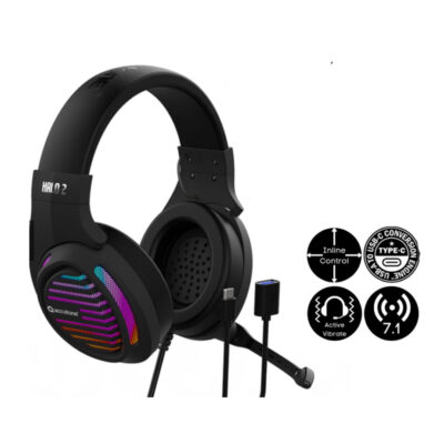 Gaming Headset Ακουστικά Accutone Halo 2 (USB-C) - Image 5