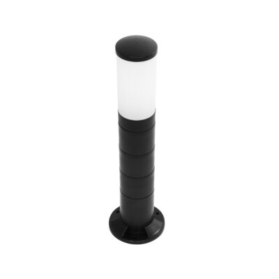 LEDTM® GARDENIO 203-0251 Μοντέρνο Επιδαπέδιο Φωτιστικό Κολωνάκι Κήπου Μονόφωτο 1 x E27 IP44 Μαύρο Πλαστικό - Μ15 x Π15 x Υ56cm - Image 5