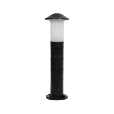 LEDTM® GARDENIO 203-0248 Μοντέρνο Επιδαπέδιο Φωτιστικό Κολωνάκι Κήπου Μονόφωτο 1 x E27 IP44 Μαύρο Πλαστικό - Μ15 x Π15 x Υ57cm - Image 4
