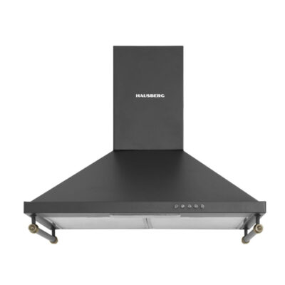 Απορροφητήρας Κουζίνας Καμινάδα 60cm Hausberg HB-1505RST Μαύρο Ρουστίκ