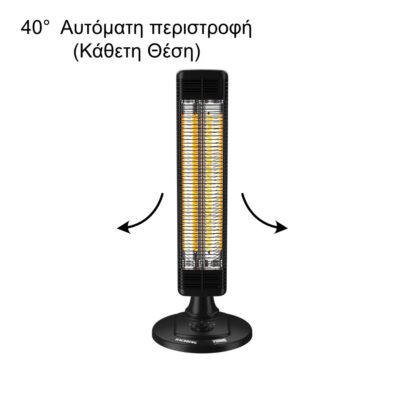 Θερμαντικό Κάτοπτρο Carbon Hausberg HB-8565NG 1000W - Image 4