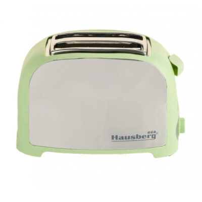 Φρυγανιέρα 2 Θέσεων Hausberg HB-190VR 750W (Πράσινο)