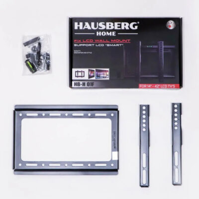 Επιτοίχια Βάση Τηλεόρασης Σταθερή HAUSBERG HB-H 01F 14"- 42" - Image 5