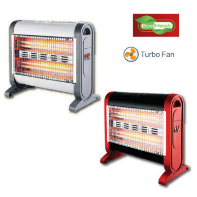 Θερμάστρα Χαλαζία Turbo Fan EcoHeat (Gray)