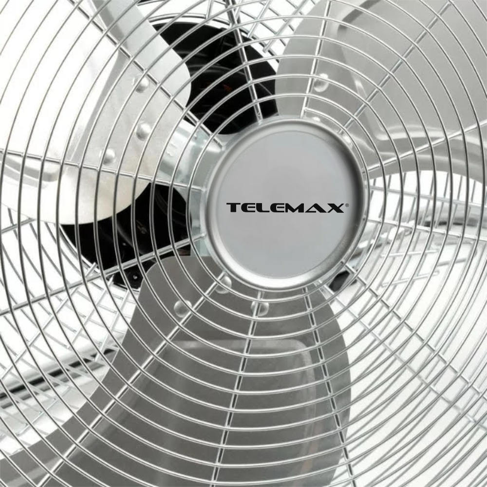 Βιομηχανικός Ανεμιστήρας Δαπέδου Telemax FE-45A1 Inox 45cm - 120W - Image 4