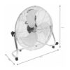 Βιομηχανικός Ανεμιστήρας Δαπέδου Telemax FE-45A1 Inox 45cm - 120W - Image 2