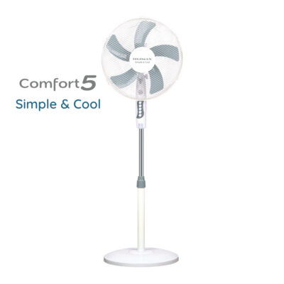 Alternative view of Ανεμιστήρας Επιδαπέδιος Telemax Comfort5 FS-1615M (White)