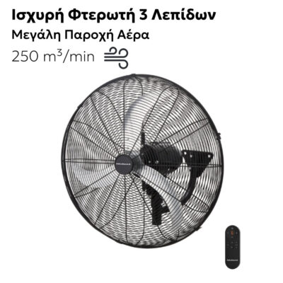 Ανεμιστήρας Επιτοίχιος DC χαμηλής κατανάλωσης Telemax  FW65-DC20AR - Image 5