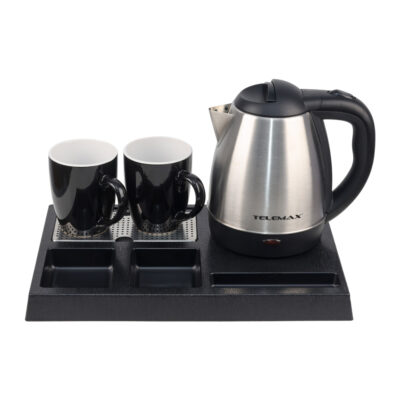 Telemax Welcome Tray με Βραστήρα 1.2 L και 2 Κούπες ZOS-TTAH001 - Image 5