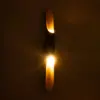 LEDTM® ESTERINA 01302 Μοντέρνο Φωτιστικό Τοίχου - Απλίκα με Ντουί 2 x E27 AC 220-240V IP20 - Μαύρο & Χρυσό - Μ5.5 x Π8 x Υ60cm - Image 3
