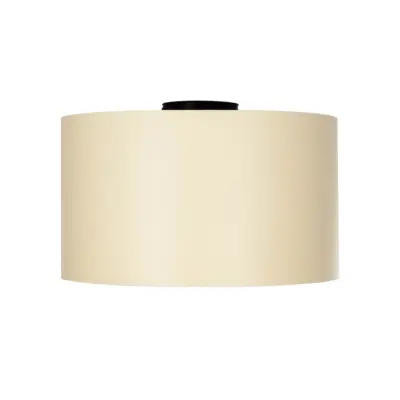 LEDTM® CILIO 203-0154 Μοντέρνο Φωτιστικό Οροφής Καπέλο Μονόφωτο 1 x E27 IP20 Μπεζ Ύφασμα - Μ38 x Π38 x Υ23cm - Image 4