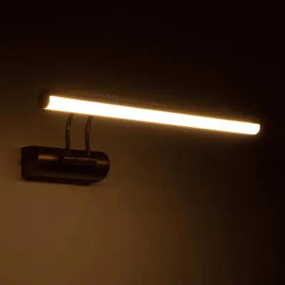 LEDTM® REFINE 203-0186 Φωτιστικό Τοίχου - Απλίκα LED 7W 640lm 120° AC 220-240V IP44 Θερμό Λευκό Μπρονζέ - Μ35 x Π25 x Υ9cm - 2 Xρόνια Εγγύηση - Image 3