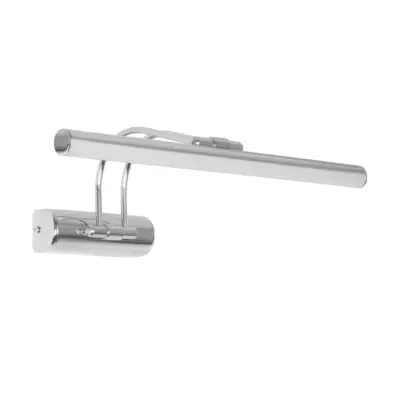 LEDTM® REFINE 203-0187 Φωτιστικό Τοίχου - Απλίκα LED 7W 640lm 120° AC 220-240V IP44 Θερμό Λευκό Χρώμιο - Μ35 x Π25 x Υ9cm - 2 Xρόνια Εγγύηση