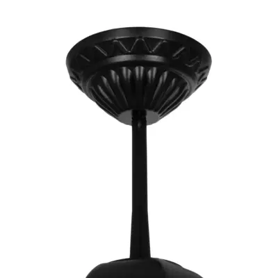 LEDTM® VITRO 203-0189 Vintage Κρεμαστό Φωτιστικό Φαναράκι Μονόφωτο 1 x E27 IP44 Μαύρο Πλαστικό - Μ17 x Π17 x Υ28cm - Image 6