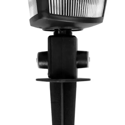 LEDTM® ZARDIN 203-0208 Vintage Καρφωτό Φωτιστικό Φαναράκι Μονόφωτο 1 x E27 IP44 Μαύρο & Διάφανο Πλαστικό - Μ17 x Π17 x Υ50cm - Image 7