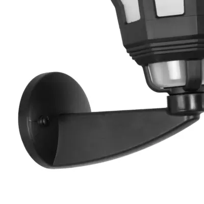 LEDTM® VERDI 203-0229 Vintage Επιτοίχιο Φωτιστικό Φαναράκι Μονόφωτο 1 x E27 IP44 Μαύρο Πλαστικό - Μ23 x Π17 x Υ40cm - Image 7