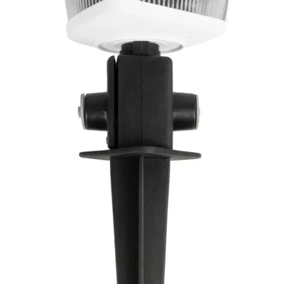 LEDTM® ZARDIN 203-0241 Vintage Καρφωτό Φωτιστικό Φαναράκι Μονόφωτο 1 x E27 IP44 Λευκό & Διάφανο Πλαστικό - Μ16 x Π16 x Υ51cm - Image 7