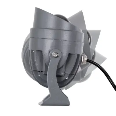 LEDTM® SPOT-XENIA 90632 Αρχιτεκτονικό Σποτ Φωτισμου LED 16W 1440lm 3° DC 24V Αδιάβροχο IP65 Θερμό Λευκό 3000K Dimmable - Γκρι Ανθρακί - Μ9 x Π9 x Υ12cm - 3 Χρόνια Εγγύηση - Image 3