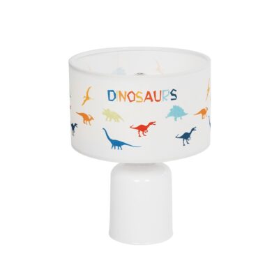 Alternative view of LEDTM® DINO 204-0028 Παιδικό Επιτραπέζιο Φωτιστικό Πορτατίφ με Ντουί 1 x E27 AC 220-240V IP20 - Πολύχρωμο - Μ24 x Π24 x Υ32cm