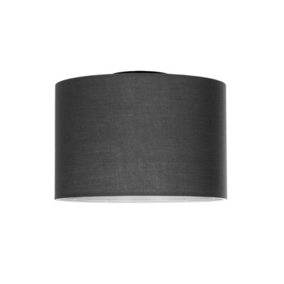 LEDTM® CILIO 203-0153 Μοντέρνο Φωτιστικό Οροφής Καπέλο Μονόφωτο 1 x E27 IP20 Γκρι Ύφασμα - Μ30 x Π30 x Υ22cm