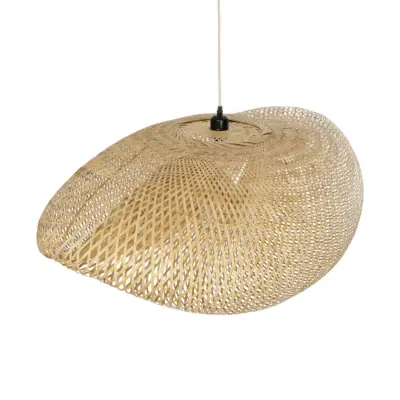 LEDTM® MEXICO 00721 Boho Κρεμαστό Φωτιστικό Οροφής με Ντουί 1 x E27 AC 220-240V IP20 - Μπεζ - Μ100 x Π80 x Υ35cm - Image 7