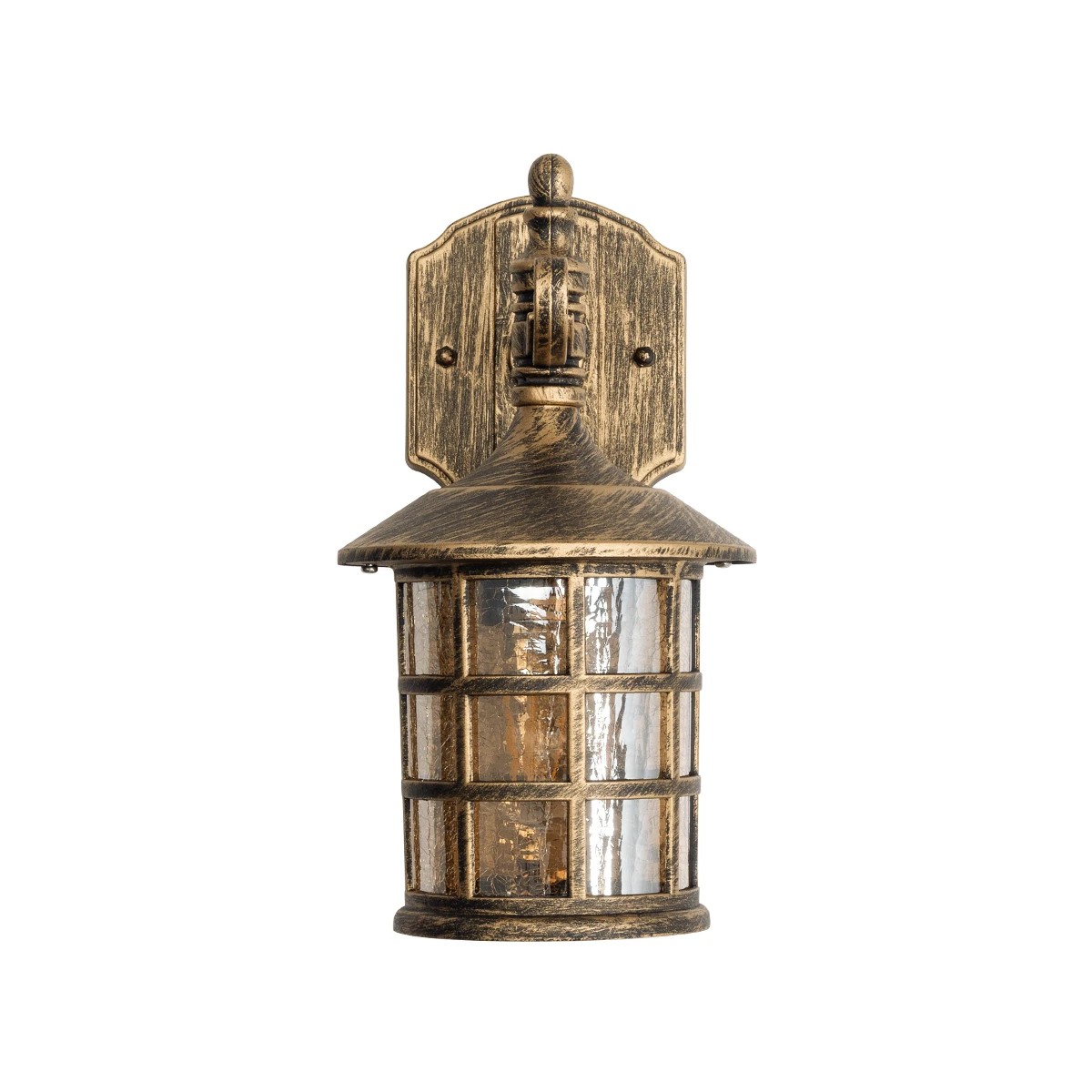LEDTM® PHAROS 01228 Vintage Φωτιστικό Τοίχου - Απλίκα με Ντουί 1 x E27 AC 220-240V IP20 - Μπρούτζινο Εφέ Σκουριάς - Μ17 x Π19 x Υ29cm - Image 5