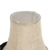 LEDTM® SHELLY 01299 Vintage Φωτιστικό Τοίχου - Απλίκα με Ντουί 1 x E27 AC 220-240V IP20 - Μαύρο & Μπεζ - Μ13 x Π18 x Υ34cm - Image 6