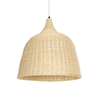 LEDTM® BAHAMAS 01370 Boho Κρεμαστό Φωτιστικό Οροφής με Ντουί 1 x E27 AC 220-240V IP20 - Μπεζ - Μ60 x Π60 x Υ60cm