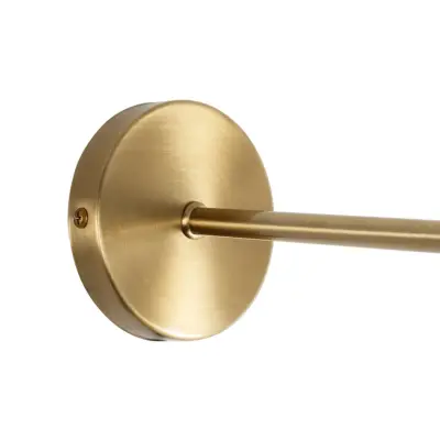 LEDTM® MADISON 01427 Μοντέρνο Επιτοίχιο Φωτιστικό Απλίκα Μονόφωτο 1 x E27 IP20 Χρυσό Μέταλλο με Μελί Γυαλί - Μ11 x Π17 x Υ25cm - Image 6