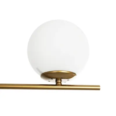 LEDTM® GLOBUS 201-0119 Μοντέρνο Φωτιστικό Οροφής με Ντουί 2 x E27 AC 220-240V IP20 - Χρυσό & Λευκό - Μ65 x Π15 x Υ623cm - Image 8
