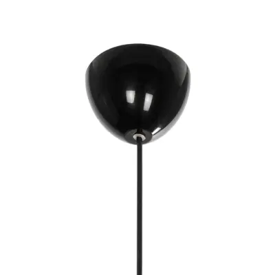 LEDTM® DOMINIC 202-0030 Μοντέρνο Κρεμαστό Φωτιστικό Καπέλο Μονόφωτο 1 x E27 IP20 Μαύρο Πλαστικό - Μ30 x Π30 x Υ70cm - Image 10