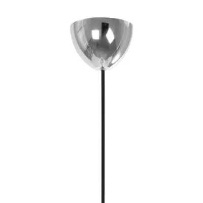 LEDTM® PLEX 202-0038 Μοντέρνο Κρεμαστό Φωτιστικό Πλέγμα Μονόφωτο 1 x E27 IP20 Ασημί Μέταλλο με Διάφανο Γυαλί - Μ25 x Π25 x Υ23cm - Image 10