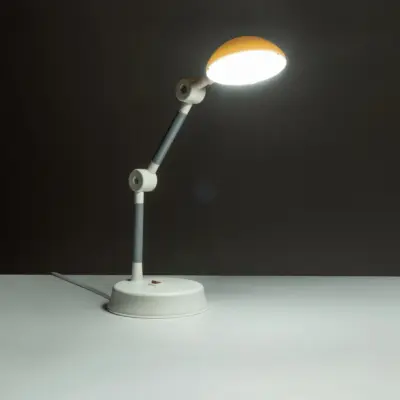 LEDTM® MICHEL 202-0062 Επιτραπέζιο Φωτιστικό Πορτατίφ LED 6W 540lm 120° AC220-240V IP20 Ψυχρό Λευκό 6000K Λευκό Πλαστικό - Μ20 x Π14.5 x Υ33cm - 2 Χρόνια Εγγύηση - Image 3