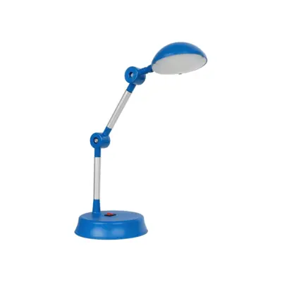 LEDTM® MICHEL 202-0063 Επιτραπέζιο Φωτιστικό Πορτατίφ LED 6W 540lm 120° AC220-240V IP20 Ψυχρό Λευκό 6000K Μπλε Πλαστικό - Μ20 x Π14.5 xΥ33cm - 2 Χρόνια Εγγύηση