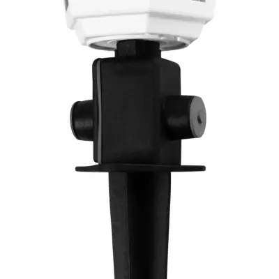 LEDTM® VITRO 203-0203 Vintage Καρφωτό Φωτιστικό Φαναράκι Μονόφωτο 1 x E27 IP44 Λευκό & Διάφανο Πλαστικό - Μ17 x Π17 x Υ55cm - Image 7