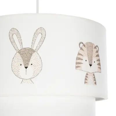 LEDTM® BEAR 204-0003 Παιδικό Κρεμαστό Φωτιστικό Φιγούρα Μονόφωτο 1 x E27 IP20 Πολύχρωμο Ύφασμα - Μ30 x Π30 x Υ24cm - Image 9