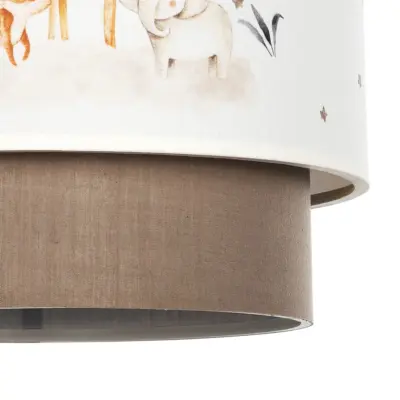 LEDTM® GIRAFFE 204-0008 Παιδικό Κρεμαστό Φωτιστικό Φιγούρα Μονόφωτο 1 x E27 IP20 Πολύχρωμο Ύφασμα - Μ30 x Π30 x Υ24cm - Image 10