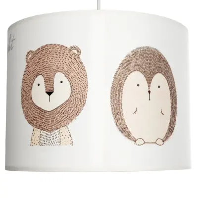 LEDTM® BEAR 204-0018 Παιδικό Κρεμαστό Φωτιστικό Φιγούρα Μονόφωτο 1 x E27 IP20 Πολύχρωμο Ύφασμα - Μ28 x Π28 x Υ24cm - Image 9