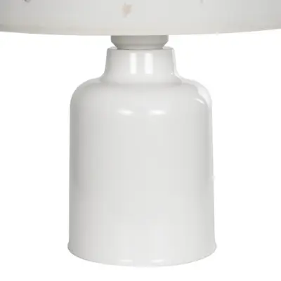 LEDTM® MOON 204-0023 Παιδικό Eπιτραπέζιο Φωτιστικό Πορτατίφ Μονόφωτο 1 x E27 IP20 Πολύχρωμο Ύφασμα με Λευκό Πλαστικό - Μ24 x Π24 x Υ32cm - Image 7