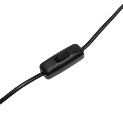 LEDTM® SAGA 204-0040 Μοντέρνο Eπιδαπέδιο Φωτιστικό Μονόφωτο 1 x E27 IP20 Καφέ Ξύλο με Μπεζ Ύφασμα - Μ38 x Π38 x Υ140cm - Image 7