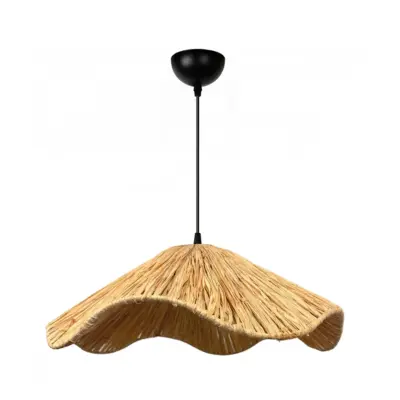 Alternative view of LEDTM® PAJERO 204-0177 Boho Κρεμαστό Φωτιστικό Οροφής Μονόφωτο 1 x E27 AC 220-240V IP20 Μπεζ - Μ50 x Π50 x Υ20cm