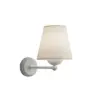 LEDTM® ELEGANTE 204-0187 Μοντέρνο Φωτιστικό Τοίχου Απλίκα Μονόφωτο 1 x E27 AC 220-240V IP20 Μπεζ & Λευκό - Μ14 x Π14 x Υ26cm