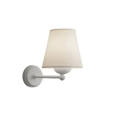 LEDTM® ELEGANTE 204-0187 Μοντέρνο Φωτιστικό Τοίχου Απλίκα Μονόφωτο 1 x E27 AC 220-240V IP20 Μπεζ & Λευκό - Μ14 x Π14 x Υ26cm