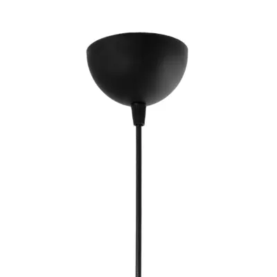 LEDTM® STONE 204-0194 Μοντέρνο Κρεμαστό Φωτιστικό Καμπάνα Μονόφωτο 1 x E27 IP20 Μαύρο Με Λευκό Πολυστερίνη με Ρητίνη - Μ35 x Π31 x Υ26cm - Image 10