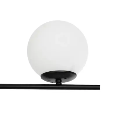 LEDTM® GLOBUS 201-0118 Μοντέρνο Φωτιστικό Οροφής με Ντουί 2 x E27 AC 220-240V IP20 - Μαύρο & Λευκό - Μ65 x Π15 x Υ23cm - Image 8
