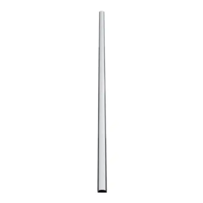 LEDTM® ALP-LINEAR CURBARIO 70804-1M Επιφανειακό Εύκαμπτο Προφίλ Αλουμινίου με Λευκό Γαλακτερό Πατητό Κάλυμμα για Ταινίες LED IP20 - Μαύρο & Λευκό - Μ100 x Π1.8 x Υ0.5cm - Image 6