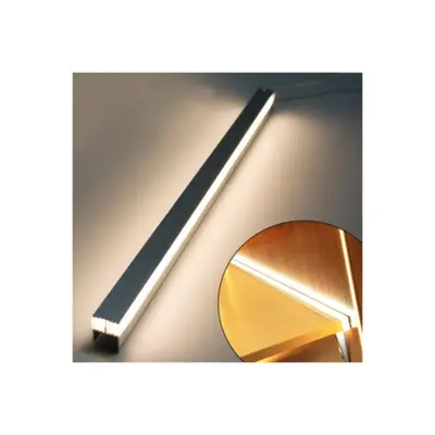 LEDTM® ALP-R-SHELF DODA 70814-1M Χωνευτό Προφίλ Αλουμινίου Ειδικό για Φωτισμό Ραφιού 18mm με Λευκό Γαλακτερό Πατητό Κάλυμμα για Ταινίες LED IP20 - Ασημί & Λευκό - Μ100 x Π1.5 x Υ2cm - Image 10