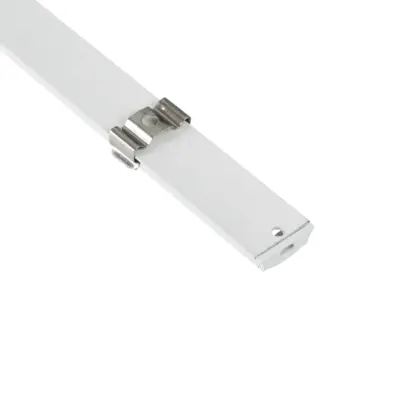 LEDTM® ALP-LINEAR CURBARIO 70863-1M Επιφανειακό Εύκαμπτο Προφίλ Αλουμινίου με Λευκό Γαλακτερό Πατητό Κάλυμμα για Ταινίες LED IP20 - Λευκό - Μ100 x Π1.8 x Υ0.5cm - Image 5
