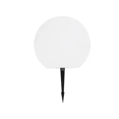 LEDTM® AQUAGLOW 71474 Μοντέρνο Φωτιστικό Κήπου Μπάλα με IR Ασύρματο Χειριστήριο LED 3W 240lm 360° DC 5V με USB-C με Ενσωματωμένο Φωτοβολταϊκό Panel 6V 1W & Επαναφορτιζόμενη Μπαταρία Li-ion 3.7V 2x18650 1400mAh Αδιάβροχο IP54 Πολύχρωμο RGBW Dimmable - Sanan SMD Chip - Γαλακτερό Λευκό - Μ25 x Π25 x Υ24cm - 2 Χρόνια Εγγύηση - Image 3