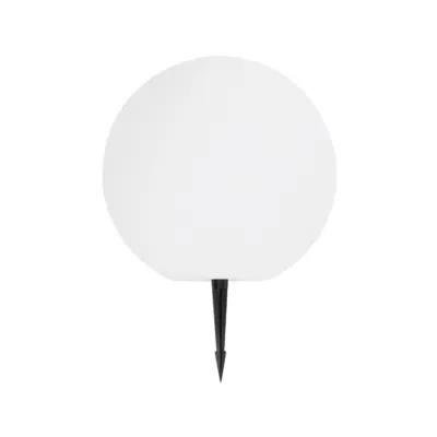 LEDTM® AQUAGLOW 71475 Μοντέρνο Φωτιστικό Κήπου Μπάλα με IR Ασύρματο Χειριστήριο LED 5W 400lm 360° DC 5V με USB-C με Ενσωματωμένο Φωτοβολταϊκό Panel 6V 1.5W & Επαναφορτιζόμενη Μπαταρία Li-ion 3.7V 3x18650 1800mAh Αδιάβροχο IP54 Πολύχρωμο RGBW Dimmable - Sanan SMD Chip - Γαλακτερό Λευκό - Μ35 x Π35 x Υ34cm - 2 Χρόνια Εγγύηση - Image 3
